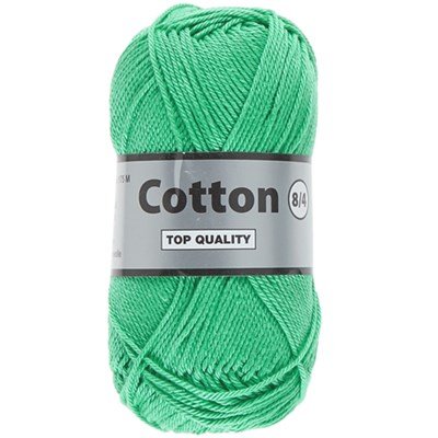 Lammy Yarns Cotton 8/4 - 370 zeegroen