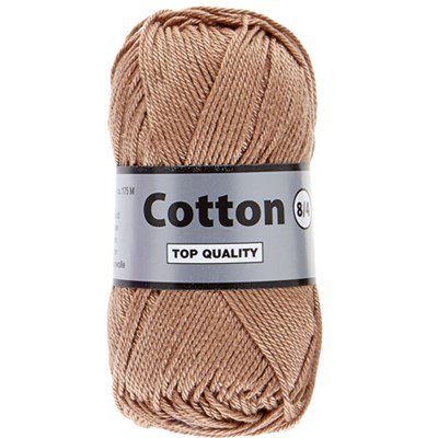Lammy Yarns Cotton 8/4 - 054 licht bruin
