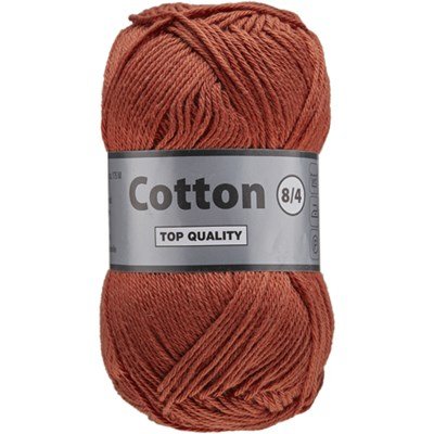Lammy Yarns Cotton 8/4 - 859 rood bruin