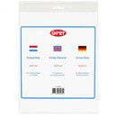 Knisperfolie transparant 25 a 75 cm (1 vel)