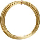 Ijzerdraad 2 mm - Goud geel (10 meter)