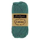 Scheepjes Catona 391 deep ocean green (10 gram)