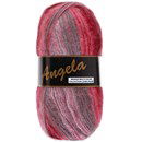 Lammy Yarns Angela multicolor 405 rood grijs (op=op uit collectie)