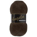 Lammy Yarns Angela 114 donker bruin
