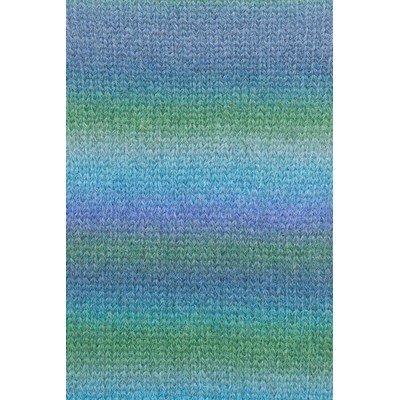 Lang Yarns Malou Light color 1063.0034 groen lavendel blauw op=op uit collectie 