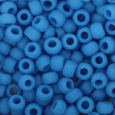 Toho Glaskralen rond 8-0 0043DF helder blauw 4 gram 