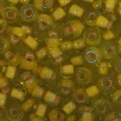 Toho Glaskralen rond 8-0 0302 geel doorzichtig 4 gram 
