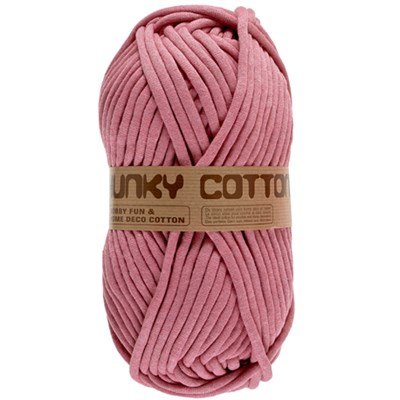 Lammy Yarns - Chunky Cotton 730 oud roze op=op 