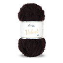 Rellana Garne Velvet uni 006 Aubergine (op=op)