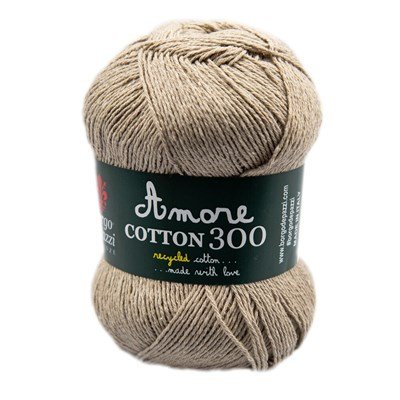 Borgo de Pazzi Amore Cotton 300 138 licht bruin op=op uit collectie 