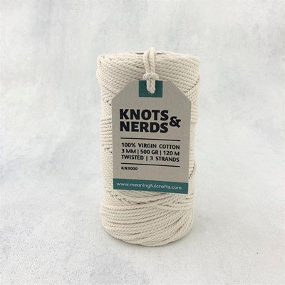 Knots and Nerds Twined 4 mm op=op uit collectie 