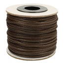 Koord wax gevlochten 4 mm - bruin 881 (1 meter)