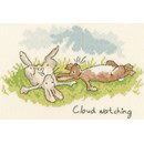 Borduurpakket Anita Jeram - Cloud Watching (op=op)