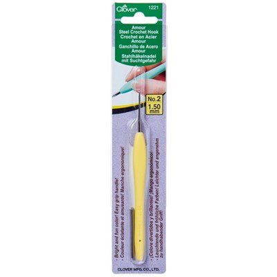Clover Ergonomische haaknaald nr 1,5 - Amour