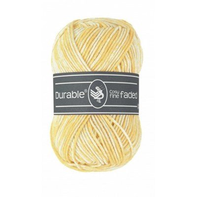 Durable Cosy fine Faded 0309 Light yellow