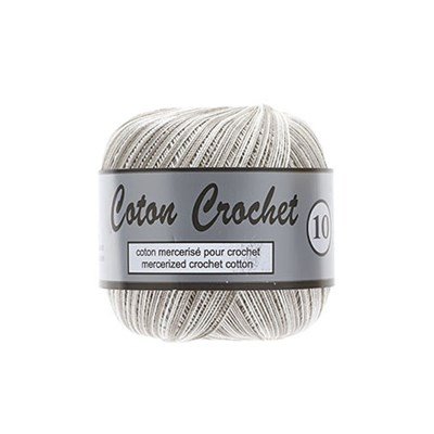 Lammy Yarns Coton Crochet No 10 - 446 wit zand op=op 