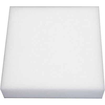 Viltkussen schuimrubber 25 x 20 x 7 cm - wit