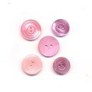 Knoop 15 mm roze (bijpassend)