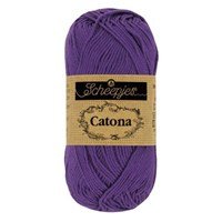 Scheepjes Catona 521 deep violet (10 gram)