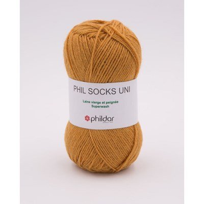 Phildar Phil Socks Uni Miel op=op uit collectie 