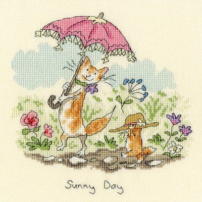 Borduurpakket Anita Jeram - Sunny Day