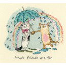 Borduurpakket Anita Jeram - What friend are for
