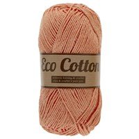 Lammy Yarns Eco Cotton 218 oranje zalm (op=op uit collectie)