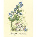 Borduurpakket Anita Jeram - Forget me not