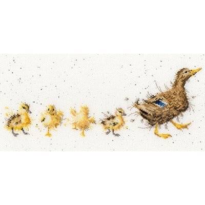 Borduurpakket dieren - Hannah Dale Mother Duck
