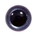 Ogen 8 mm blauw parel (2 paar)
