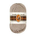 Durable Cotton 8 brei- en haakgaren 340 zand (op=op uit collectie)