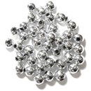 Kraal 3 mm - zilver (150 stuks)