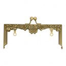 Tasbeugel 15 cm met klipsluiting met bloem 99572-ago