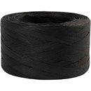 Raffia papier 503292 zwart 7-8 mm 100 meter
