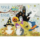 Borduurpakket dieren - Trick or treat
