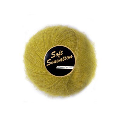 Lammy Yarns - Soft Sensation 027 geel groen