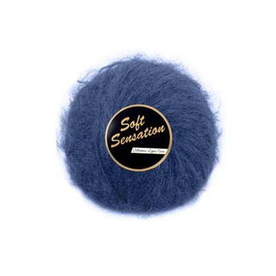 Lammy Yarns - Soft Sensation 890 blauw denim