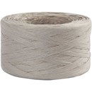 Raffia papier 503294 grijs 7-8 mm (100 meter)