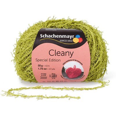 Schachenmayr Cleany 70 groen lime op=op uit collectie 