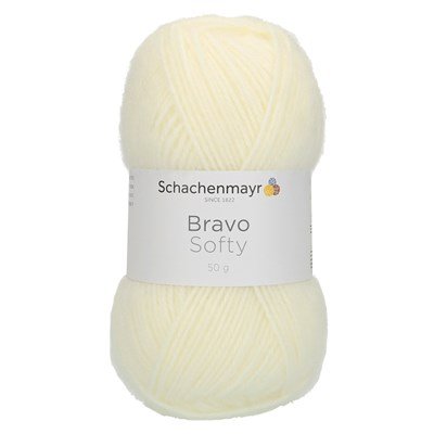 Schachenmayr Bravo Softy 8200 ecru - creme