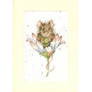 Borduurpakket kaart - Wishes just for you