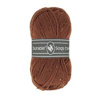 Durable soqs Tweed 417 bombay brown