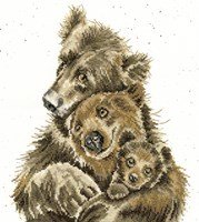 Borduurpakket dieren - Hannah Dale Bear Hugs