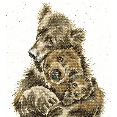 Borduurpakket dieren - Hannah Dale Bear Hugs