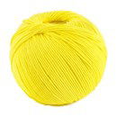 DMC Cotton Natura 302S-N199 geel neon (op=op uit collectie)