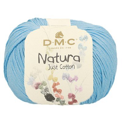 DMC Cotton Natura 302S-N070 lucht blauw