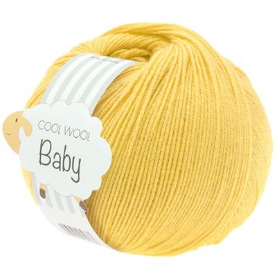 Lana Grossa Cool Wool Baby 273 geel opruiming 