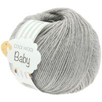 Lana Grossa Cool Wool Baby 206 licht grijs