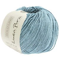 Lana Grossa Solo Lino 22 oud blauw