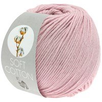 Lana Grossa Soft Cotton 06 oud roze (opruiming)